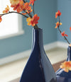 Abtinson Indoor/Outdoor Vase - Navy (A2900033)