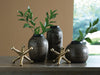 Vinburn Accessory Set (Set of 5) - Black/Gold Finish