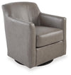 Bradney Swivel Accent Chair - Fossil