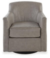 Bradney Swivel Accent Chair - Fossil