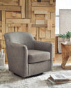 Bradney Swivel Accent Chair - Fossil