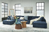Bales 6-Piece Modular Seating - Navy