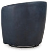 Kierreys Swivel Accent Chair - Ocean