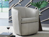 Kierreys Swivel Accent Chair - Bone