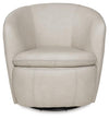 Kierreys Swivel Accent Chair - Bone