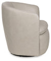 Kierreys Swivel Accent Chair - Bone