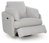 Alainmont Next-Gen Nuvella Swivel Power Recliner