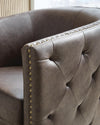 Brentlow Swivel Accent Chair - Granite