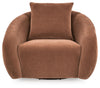 Yahya Swivel Accent Chair - Sienna