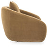 Yahya Swivel Accent Chair - Camel
