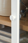 Dagandale Accent Cabinet - White/Natural