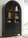 Dagandale Accent Cabinet - Black/Natural