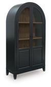 Dagandale Accent Cabinet - Black/Natural