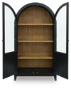 Dagandale Accent Cabinet - Black/Natural
