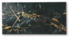 Teague Wall Clock - Black/Gold Finish