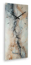 Teague Wall Clock - Brown/Gray/Ivory