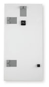 Teague Wall Clock - Brown/Gray/Ivory