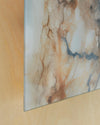 Teague Wall Clock - Brown/Gray/Ivory