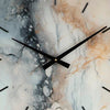 Teague Wall Clock - Brown/Gray/Ivory