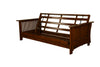 Alexa Studio Sleeper — Full / Black Walnut / #8000 Taber Cashmere Mattress