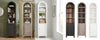 Small Display Cabinet With Door Arches White