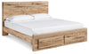Hyanna King Panel Storage Bed