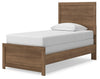 Broachmyn Twin Panel Bed - Auburn
