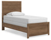 Broachmyn Twin Panel Bed - Auburn