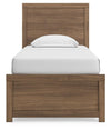 Broachmyn Twin Panel Bed - Auburn