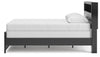 Broachmyn Queen Bookcase Panel Bed