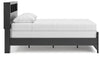 Broachmyn Queen Bookcase Panel Bed