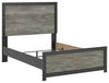 Broachmyn Full Panel Bed - Black/Gray