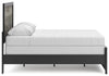 Broachmyn Full Panel Bed - Black/Gray