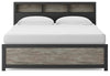 Broachmyn King Bookcase Bed