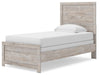 Broachmyn Twin Panel Bed - Gray