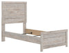 Broachmyn Twin Panel Bed - Gray