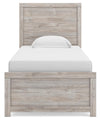 Broachmyn Twin Panel Bed - Gray