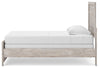 Broachmyn Twin Panel Bed - Gray