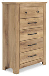 Makidern Chest of Drawers - Tan
