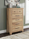 Makidern Chest of Drawers - Tan