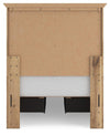 Makidern Twin Panel Storage Bed - Tan (PCB1170B30)