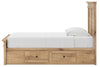 Makidern Twin Panel Storage Bed - Tan (PCB1170B30)