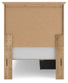 Makidern Twin Panel Storage Bed - Tan (PCB1170B26)