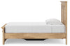 Makidern Twin Panel Storage Bed - Tan (PCB1170B26)