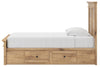 Makidern Twin Panel Storage Bed - Tan (PCB1170B38)