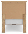 Makidern Twin Panel Storage Bed - Tan (PCB1170B22)