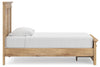 Makidern Twin Panel Storage Bed - Tan (PCB1170B22)