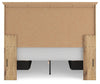 Makidern Queen Panel Storage Bed - Tan (PCB1170B8)