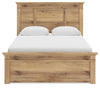 Makidern Queen Panel Storage Bed - Tan (PCB1170B8)