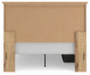 Makidern Queen Panel Storage Bed - Tan